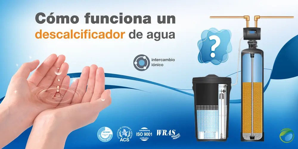 Cómo funciona un descalcificador de agua