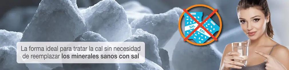No modifica las propiedades originales del agua