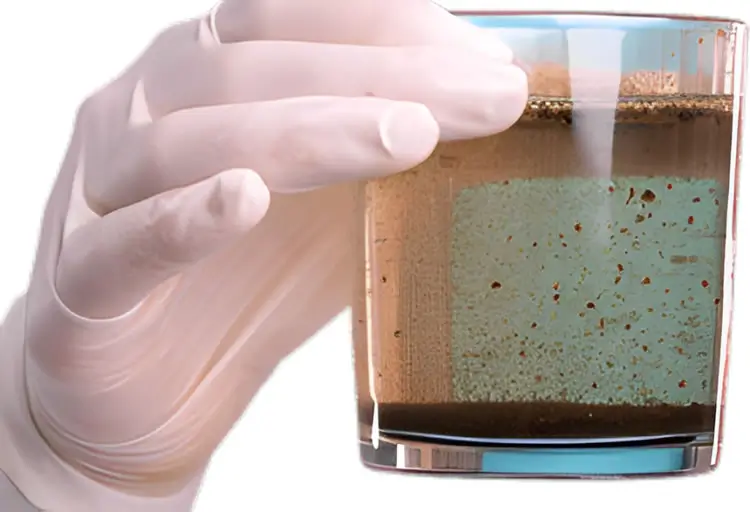 Agua de pozo contaminada