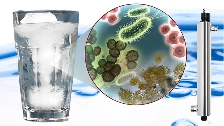 Desinfección de agua por ultravioleta