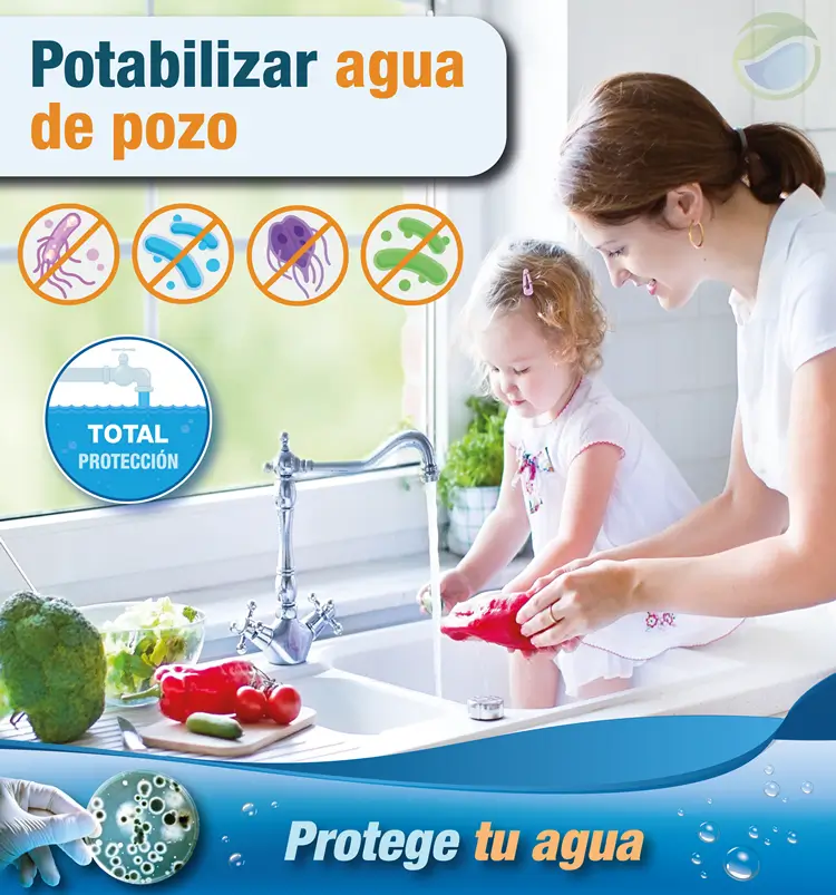 Potabilizar el agua de pozo