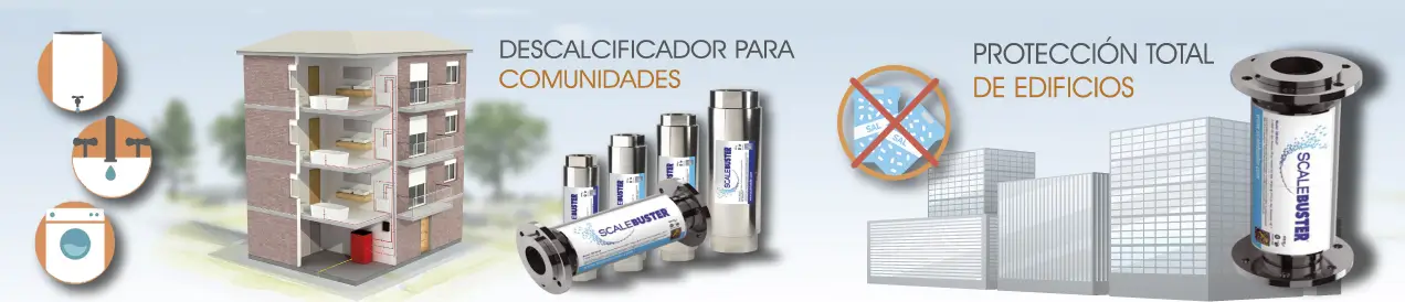 descalcificador comunitario scalebuster