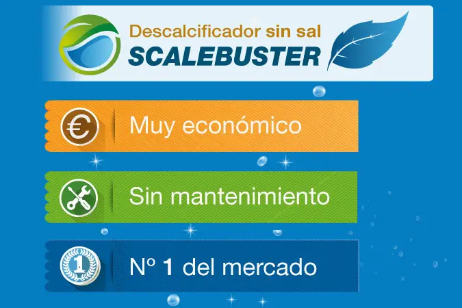 descalcificador sin sal ni mantenimiento