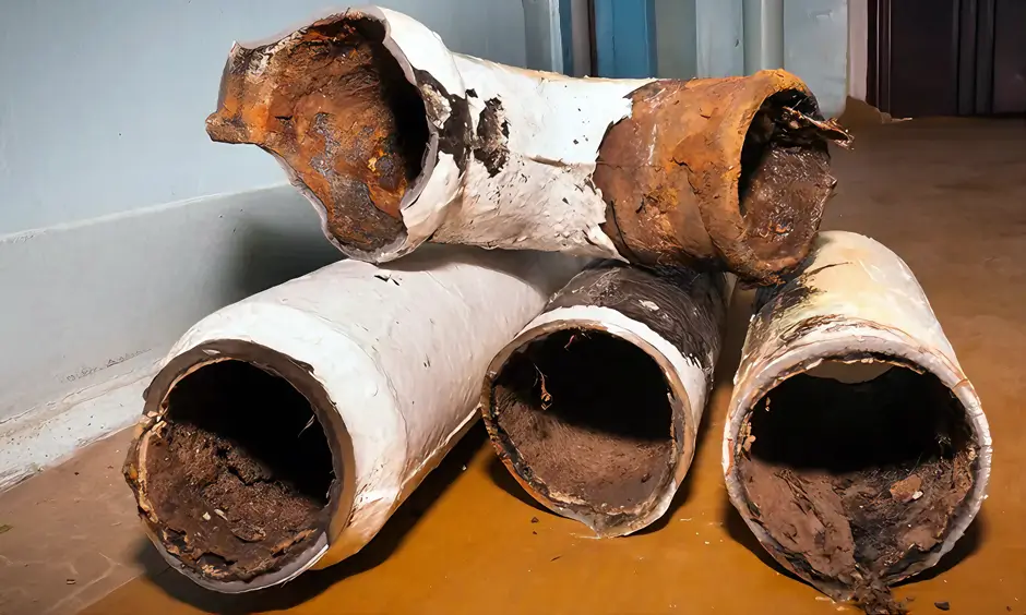 Corrosión de tuberías y cañerías