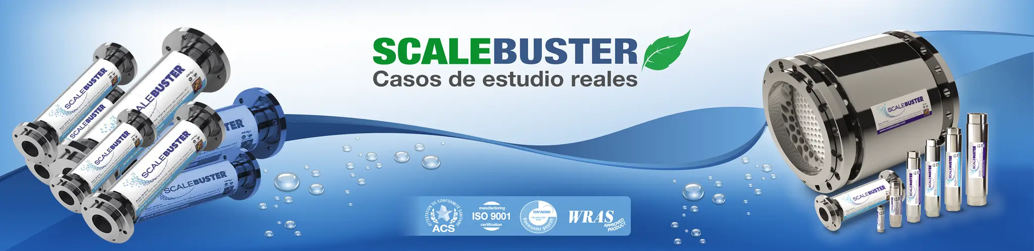 Casos prácticos de estudio descalcificador ScaleBuster