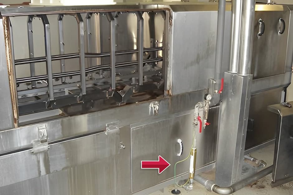 descalcificador de fábrica