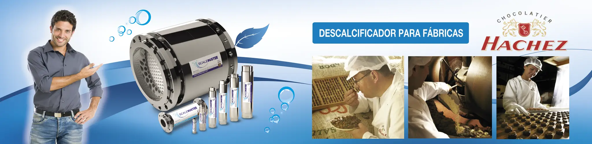 descalcificador para fábrica
