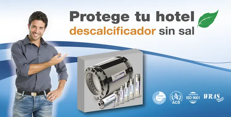descalcificador para hotel