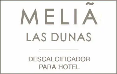 descalcificador para hotel Meliá