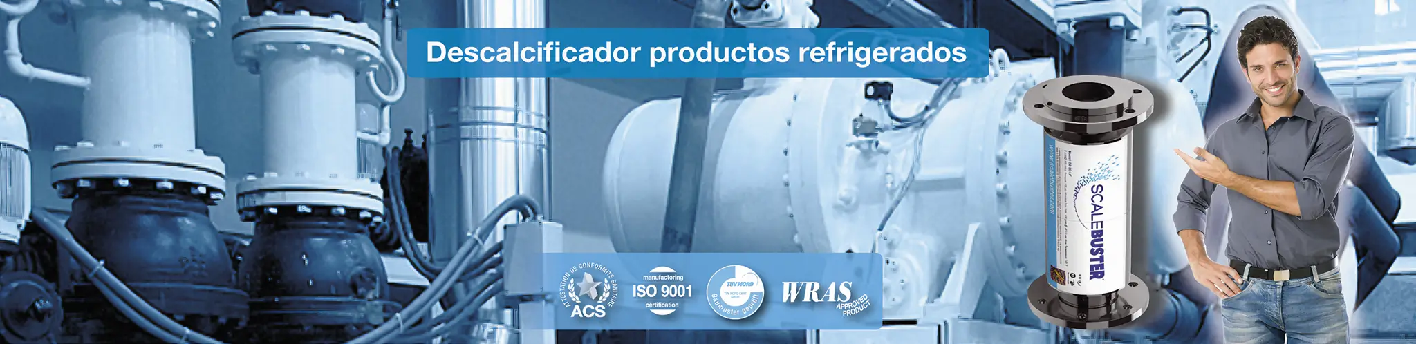 descalcificador para productos refrigerados
