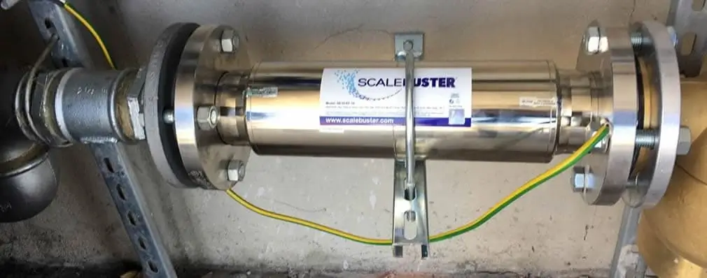 descalcificador redes de agua municipal