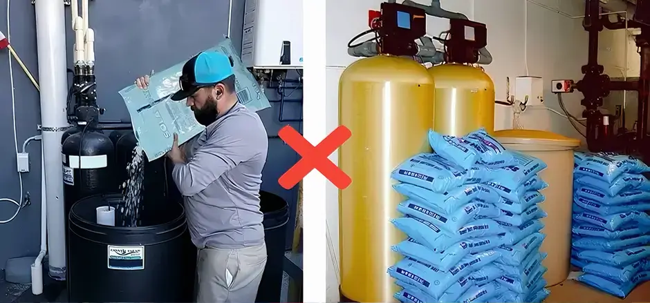 descalcificador sin mantenimientos
