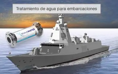 Descalcificadores para embarcaciones