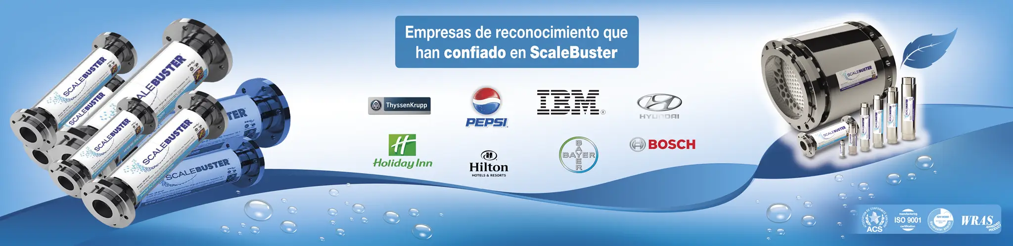 Empresas descalcificador ScaleBuster