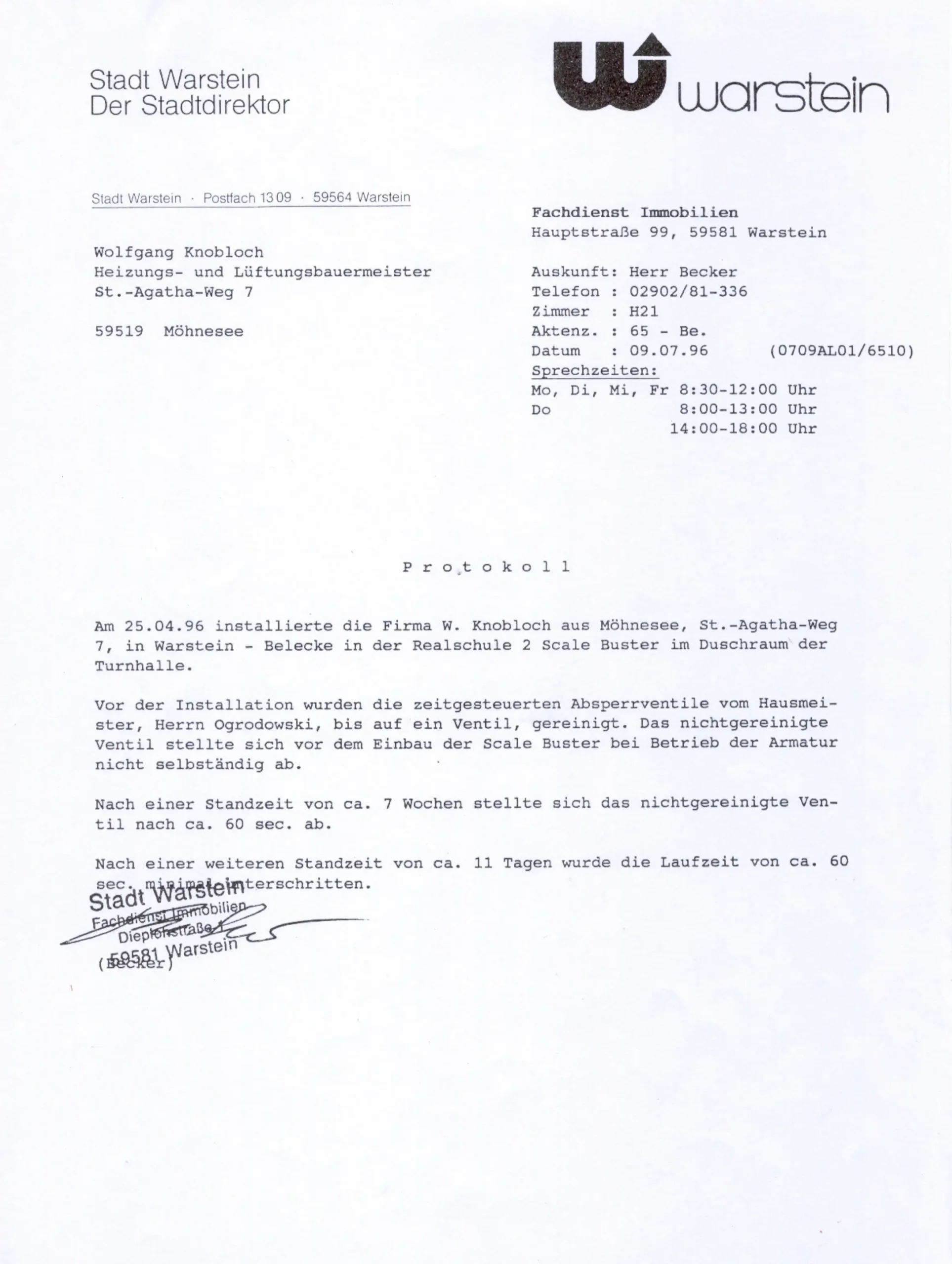fachdienst immobilien warstein