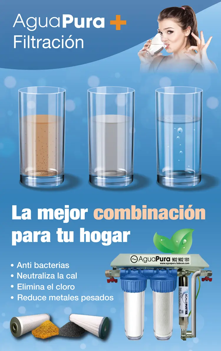 Filtración agua para toda la casa