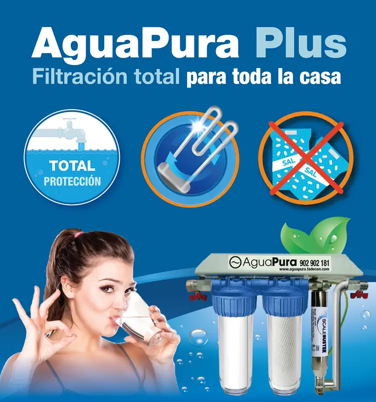 Filtración de agua para toda la casa