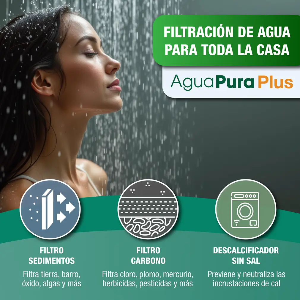 Filtración de agua toda la casa