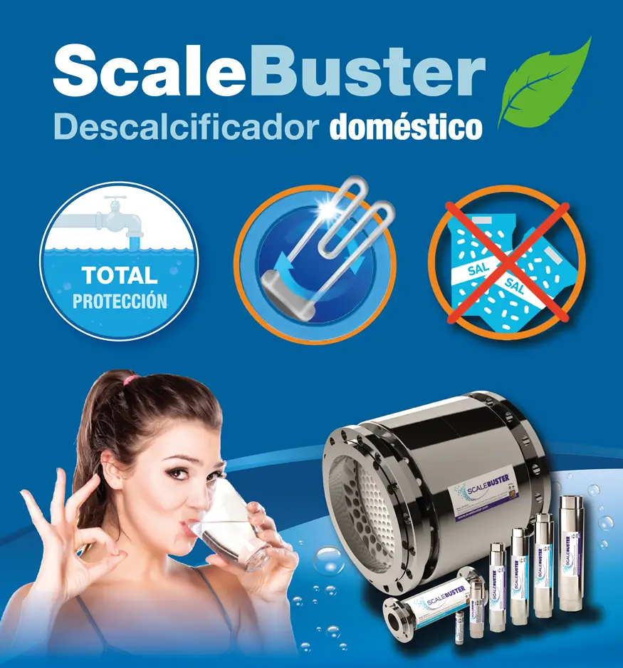 Descalcificador de agua ScaleBuster