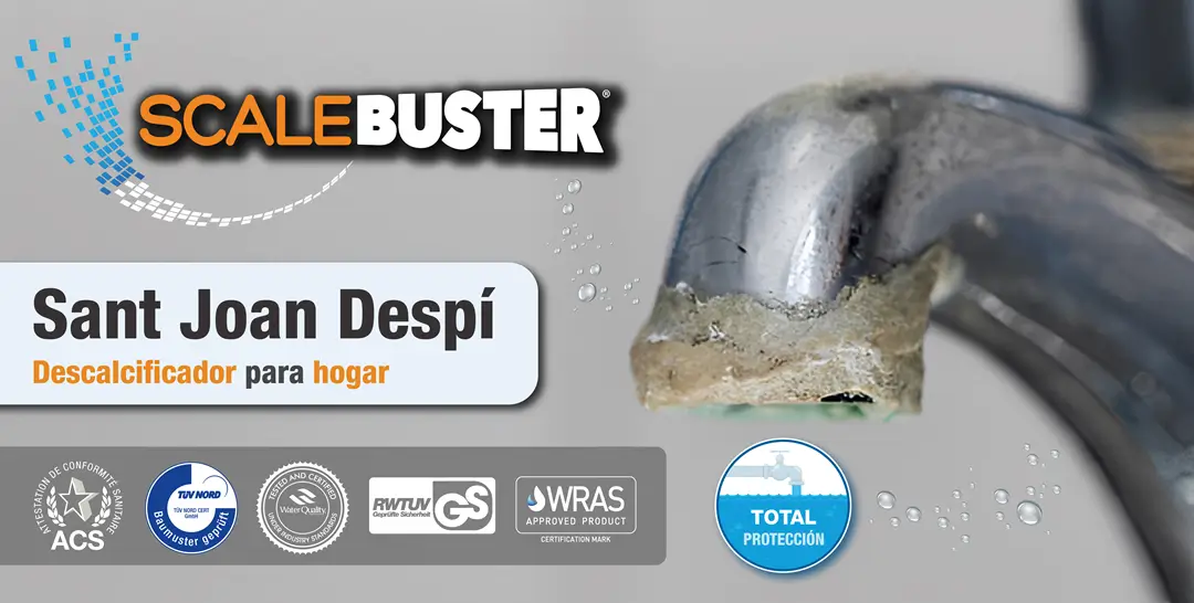 Descalcificadores de agua en Sant Joan Despí