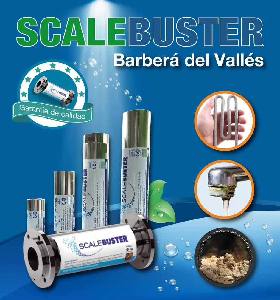 Venta e instalación de descalcificadores en Barberá del Vallés