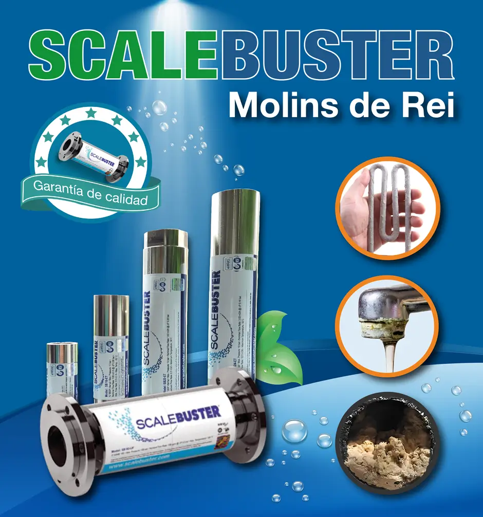 Venta e instalación de descalcificadores en Molins de Rei