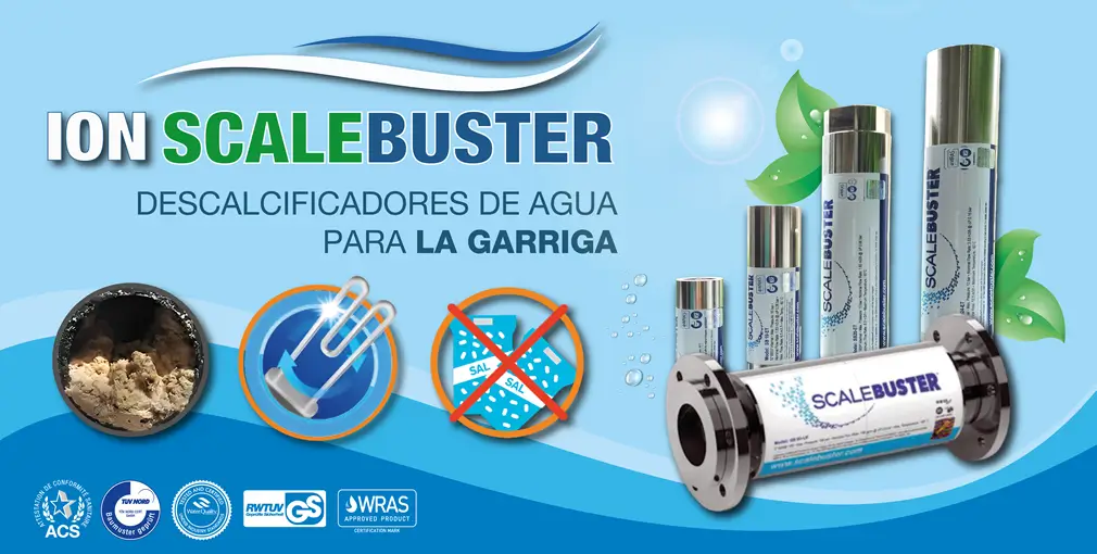 Descalcificadores en La Garriga modelos