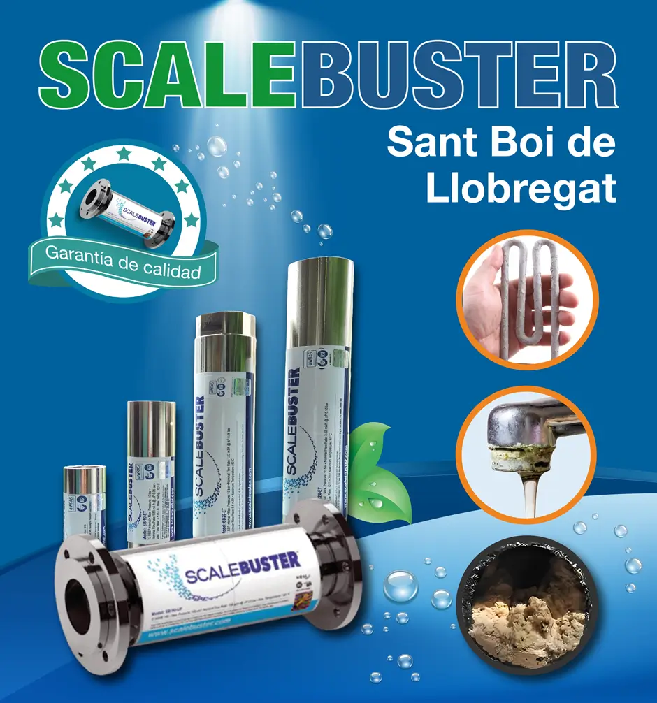 Instalación y venta de descalcificador en Esplugues de Llobregat
