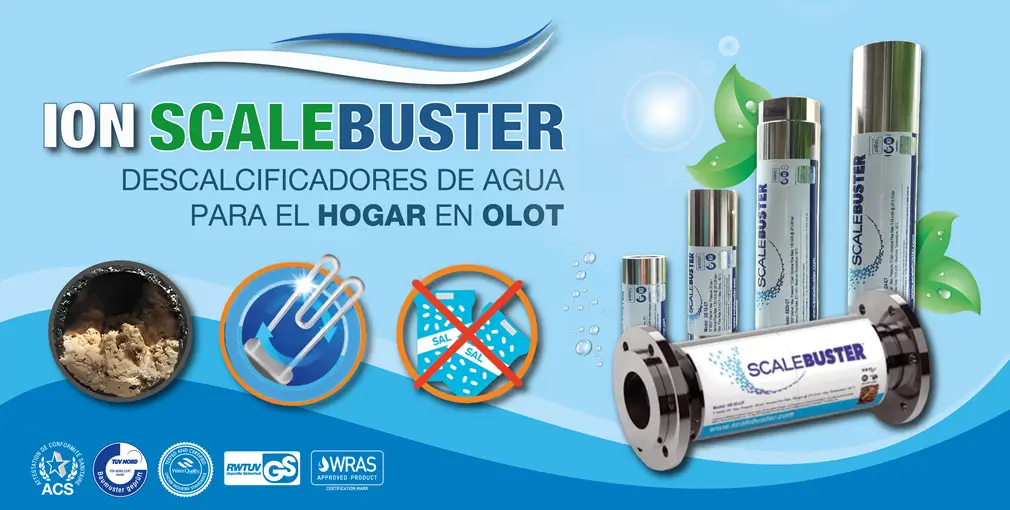 Descalcificadores en Olot modelos
