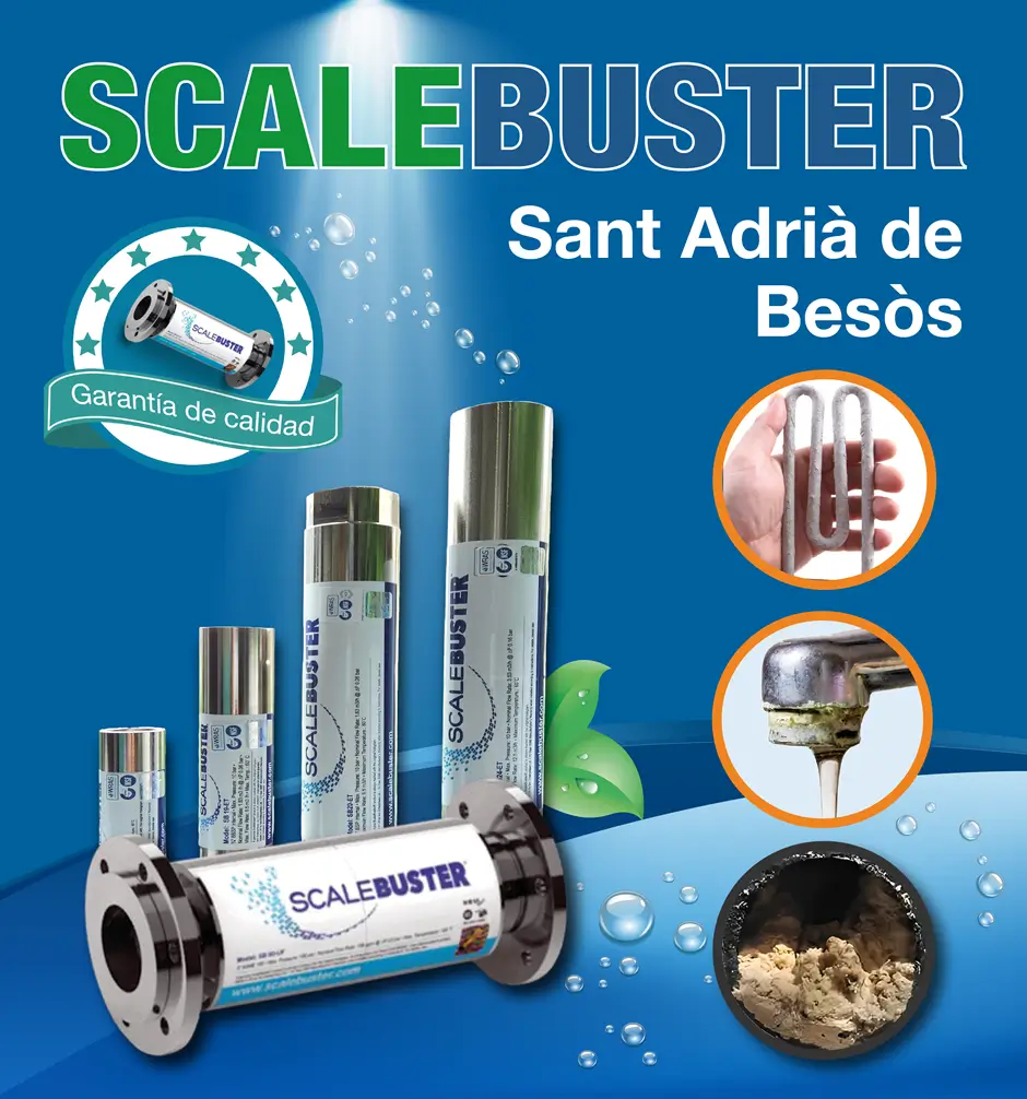 Instalación y venta de descalcificador en Sant Adrià de Besòs