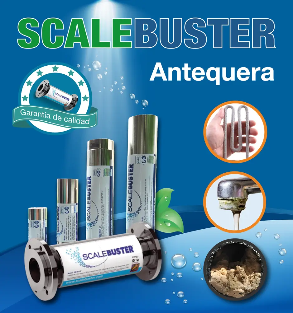 Instalación y venta de descalcificador en Antequera