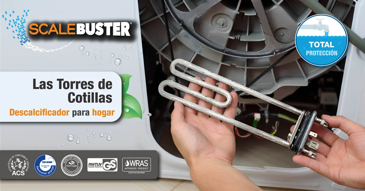 Descalcificador en Las Torres de Cotillas
