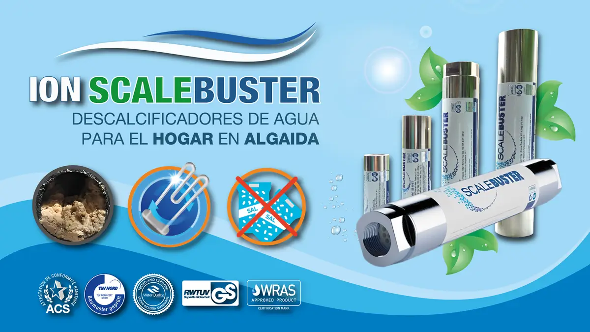 Descalcificadores recomendados para Algaida